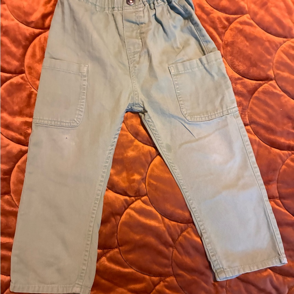 H&M Light Green Pants - 3T